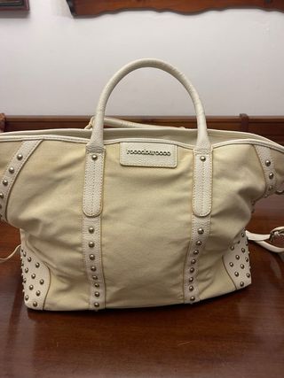 Roccobarocco borsa grande beige