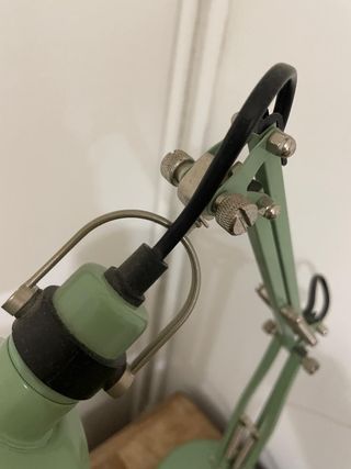 Flexo vintage verde menta