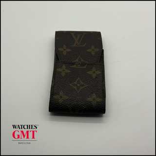 FUNDA PARA RELOJ LOUIS VUITTON EN PIEL MARRON
