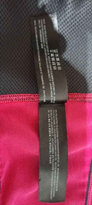 Reggiseno sportivo Hunkemoller rosa-grigio