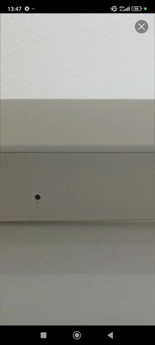 Scaffale bianco - mensola