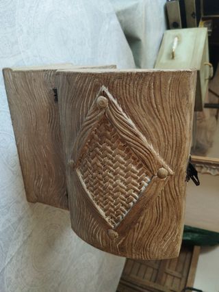 Baúl costurero de madera