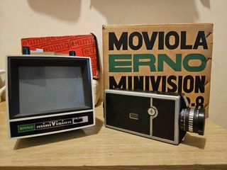 Moviola Erno Minivision: Cámara y Reproductor