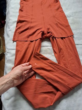 mono NIKE completo NARANJA 2 PIEZAS Dri-fit CHOLLO