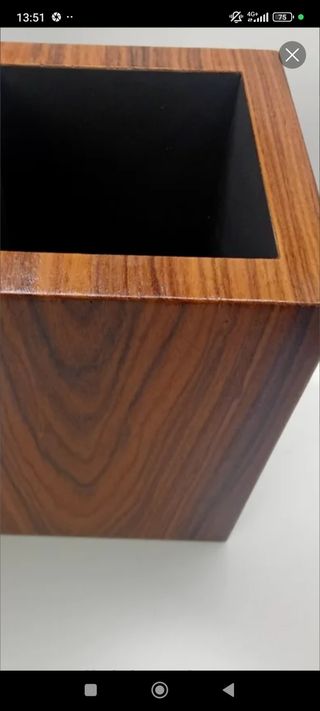 Vaso legno palissandro - marrone