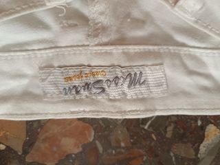 Pantalones vaqueros blancos