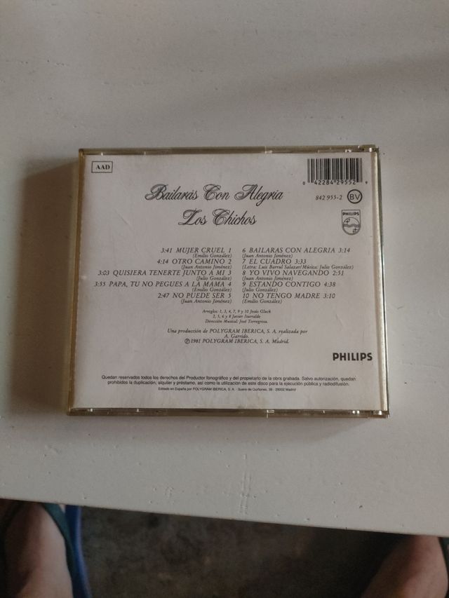 CD Los Chichos - Bailarás con Alegría