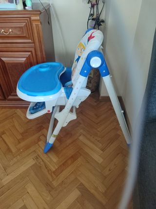 Trona Plegable Bebé - Azul