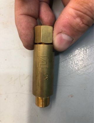 4 Válvulas Antiretorno Oxígeno