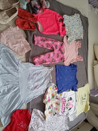 Lote ropa verano niña 5-6 años
