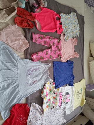 Lote ropa verano niña 5-6 años