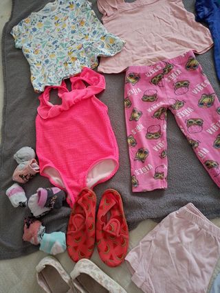 Lote ropa verano niña 5-6 años