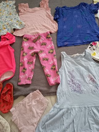 Lote ropa verano niña 5-6 años