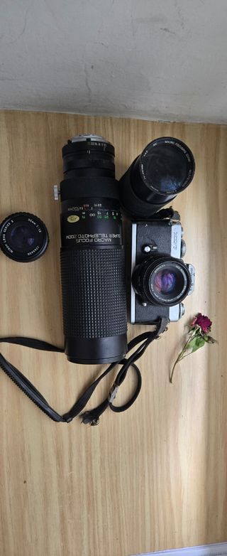 Minolta Xd 7 MD Rokkor + Obiettivi