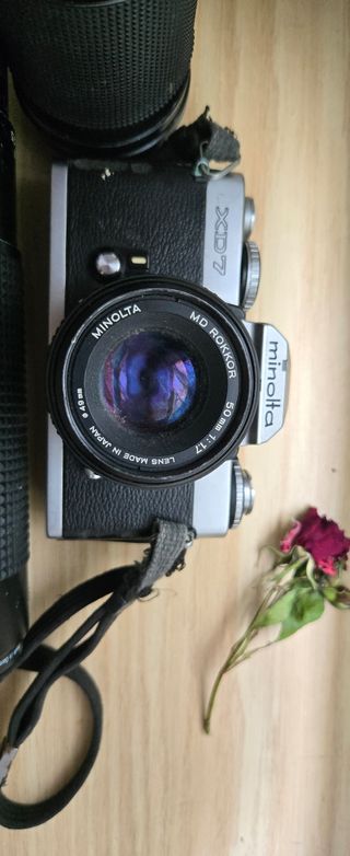 Minolta Xd 7 MD Rokkor + Obiettivi