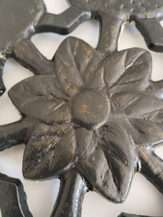 Salvamantel hierro fundido forja