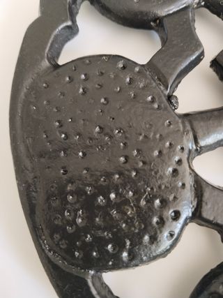 Salvamantel hierro fundido forja