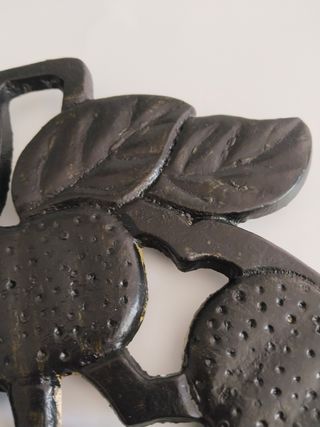 Salvamantel hierro fundido forja