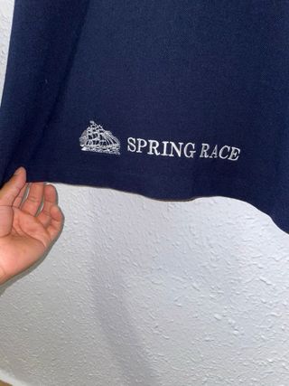 Polo Ralph Lauren Algodon Azul Marino Logo Rojo L