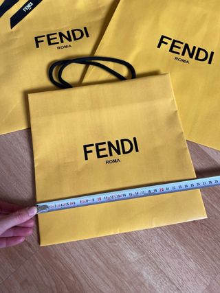 3 Bolsas Fendi amarillas