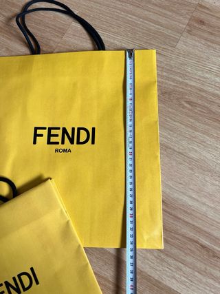3 Bolsas Fendi amarillas