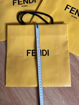 3 Bolsas Fendi amarillas