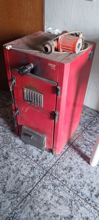 Caldera Roca P-10 leña carbón