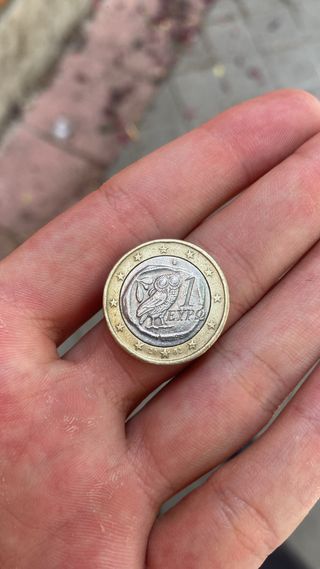 Moneda 1 Euro Grecia 2002