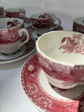 Juego de té Spode Pink Camilla