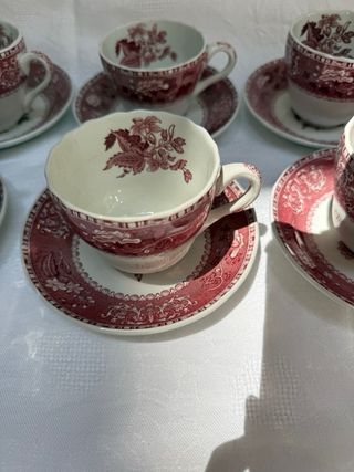 Juego de té Spode Pink Camilla