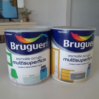 Esmalte al agua Bruguer multisuperficie 750ml