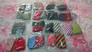 15 Corbatas de hombre - Multicolor.paquete 2 unida