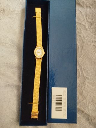 Reloj Thierry Marcel dorado mujer
