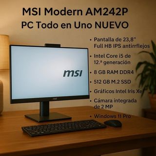 MSI Modern AM242P - PC Todo en Uno