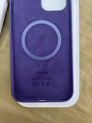 Funda iPhone 12 Pro Max Silicona MagSafe