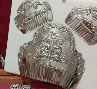Aderezo Fallera Plata - Joyas