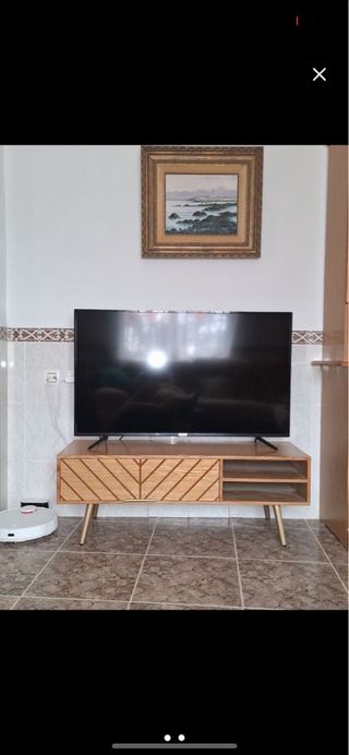Mueble TV madera-metal estilo vintage