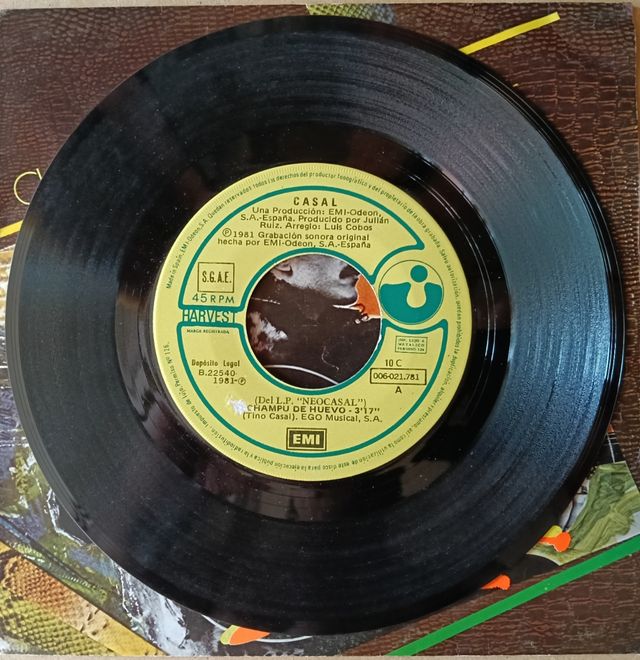 Casal - Champú de Huevo (Single 1981)