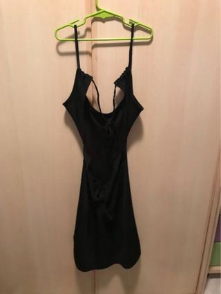 Vestido negro tirantes