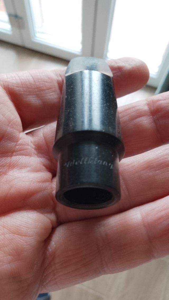 Sax soprano boquilla Weltklang ( B&S ) vintage 