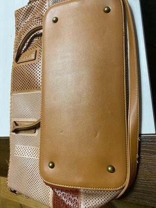 Bolso Desigual beige y marrón