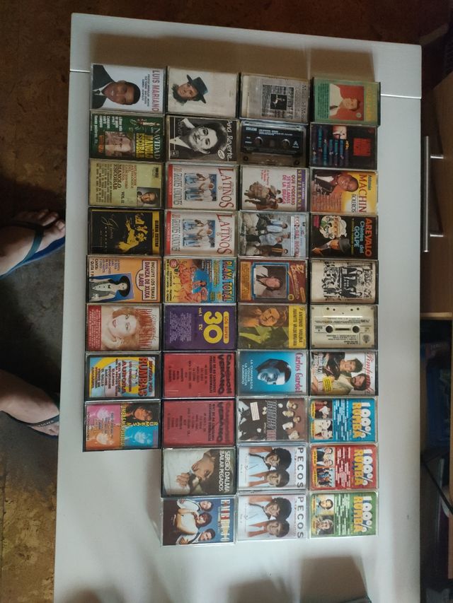 38 casettes originales