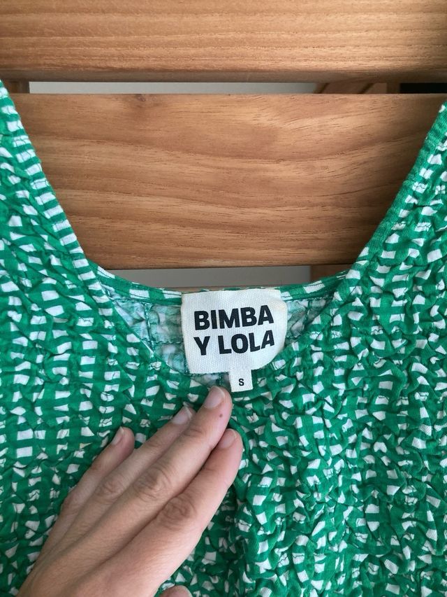 Vestido BIMBA Y LOLA - Verde - Talla S