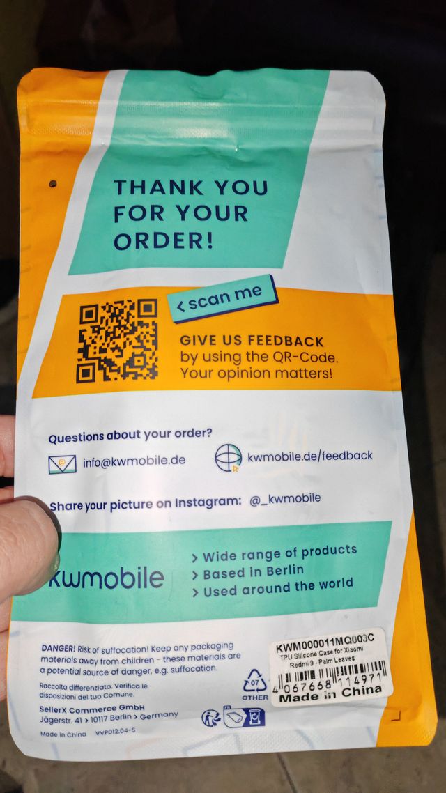 kwmobile Funda Xiaomi Redmi 9