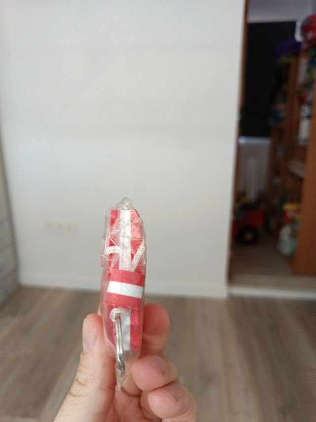 Llaveros velero rojo - 8 uds