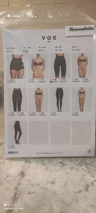 Faja liposucción VOE - negra