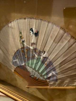 Antichi ventagli incorniciati (2)