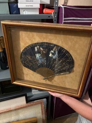 Antichi ventagli incorniciati (2)