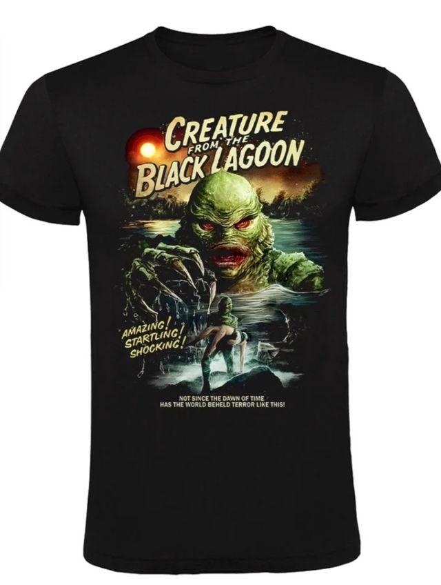 Camiseta Criatura Laguna Negra