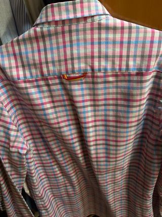 Camisa Spagnolo cuadros multicolor